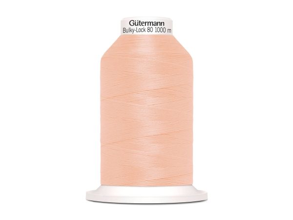 1 Rolle Gütermann Bulky-Lock Bauschgarn No.80 rosa 1000m Zu verkaufen