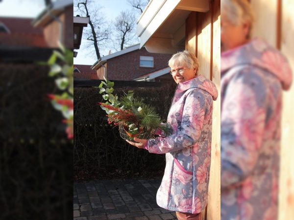 Softshell Fiete Wildrosen auf Steingrau Online-Schn?ppchen – Bild 4