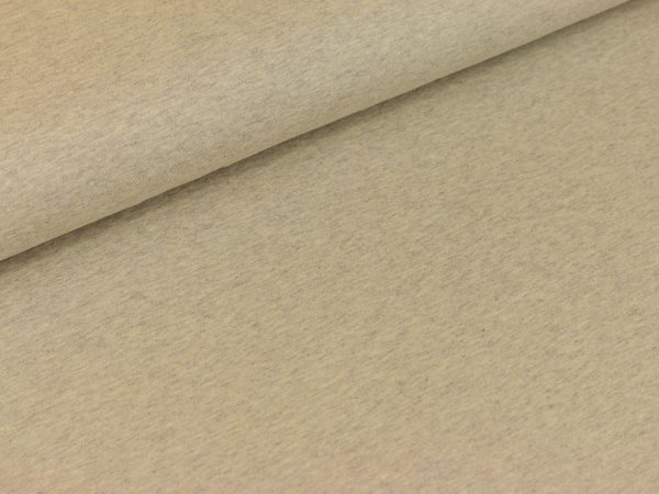 Baumwolljersey Jaro elfenbein meliert Verkauf