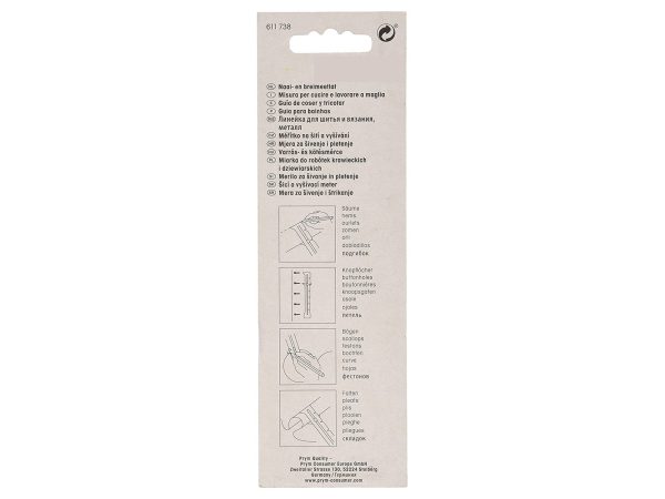 Prym 611738 Näh-und Strickmaß CM-INCH 1 Stück Zu verkaufen – Bild 3