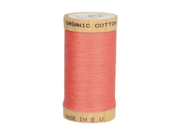SCANFIL Nähgarn (100m) 4807 - koralle - 100% Organic Cotton Rabatt