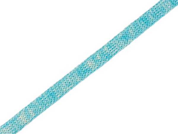 1m Flach- und Hoodiekordel Cord Me Life Loves You türkis-meringa 12mm Online-Schn?ppchen