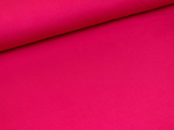 Baumwolljersey *Gitte* uni pink Schn?ppchen