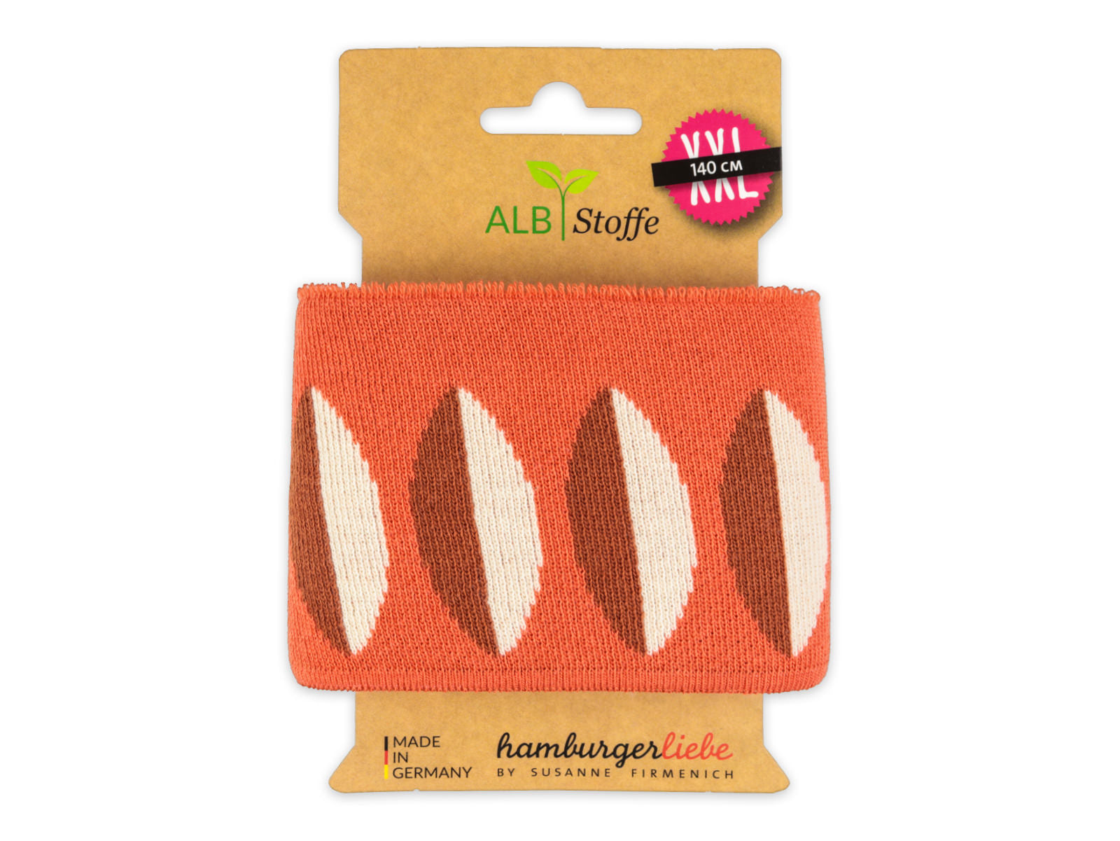 Cuff Me Icon Botanical Bündchen luce rosso-brucciato-meringa Schn?ppchen