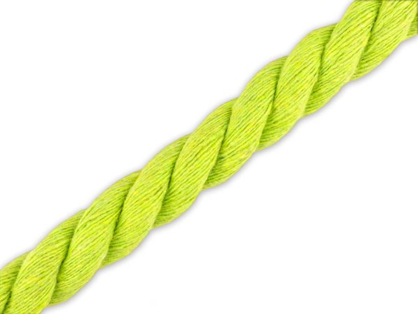 1m Baumwollkordel lime 10mm Verkauf